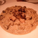 トラットリア スペランツァ エッセ - カキとキノコのクリームリゾット