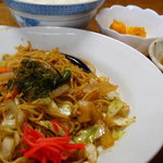 すしや - 焼きそばライス付き