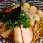 中華soba いそべ - 特製(黒) 大盛