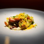 TACUBO - 北寄貝とカラスミのトロフィエ