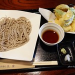 十割そば 天宏 - 2016年5月　天ぷら蕎麦冷【1800円】