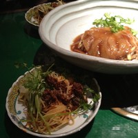 月居 赤坂 - ふかひれごはん、冷やし担々麺