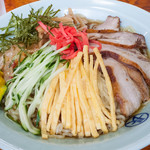 丸長食堂 - 冷やし中華：700円／2016年7月