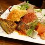 BISTRO&BAR Utage - 2016年5月　本日の前菜盛り合わせ【1000円】