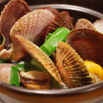 Sawauchi Jinku - 赤皿貝の酒蒸し