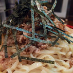 おおぜき中華そば店 - 【限定】ピリ辛牛ざる中華（850円）]