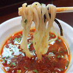 おおぜき中華そば店 - 【限定】ピリ辛牛ざる中華（850円）]