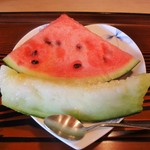 錦寿司 - おまけ(@_@)！のフルーツ(^^♪