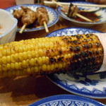 いせや総本店 - トウモロコシ焼き