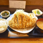 成蔵 - 霧降高原豚上ロースかつ定食