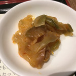 陳建一麻婆豆腐店 - セットのザーサイあっぷ！