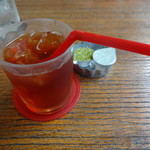 カフェくろねこ - ランチのドリンク