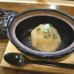 逞案寮 根上 - 蓮根団子の餡かけ