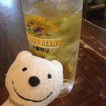 Minatoan - 緑茶ハイ Shochu Highball with Green Tea at Minato-an, Konandai！♪☆(*^o^*)