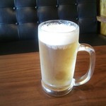 ダルバートダイニング - 生ビールは￥２８０