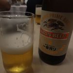 精養軒プルミエ - ビールで乾杯