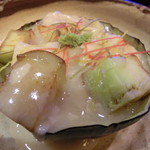 一柳斎 玄庵 - 丸ナス白味噌あんかけ