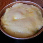 オハラうどん - なんだこれ？メレンゲ状の卵です