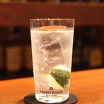 エムズ バー アンド カッフェ - Victorian Vat + トニック ウォーター ＋ ソーダ を使った別バージョンのジントニック