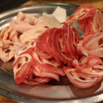 焼肉 三四郎 - ●2016/07/05/TUE @ナンコツスライス&鳥皮