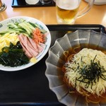 日高屋 - 黒酢しょうゆ冷し麺510円