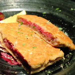 鉄板焼ばらもんや - 宮崎牛クリミのカツレツ