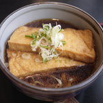 手打そば 梅乃家 - きつねそば（８４０円）