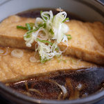 手打そば 梅乃家 - きつねそば（８４０円）