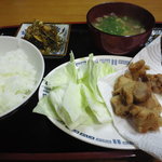 為五郎 - から揚げ定食