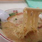 北九州ラーメン力 - 麺も美味しい