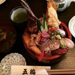 Gorin Zushi - 2016/07/13 ランチ 海鮮丼 大 860円