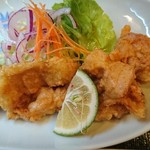 こごろう倶楽部 - 料理写真:とり天定食 850円