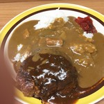 とんかつ ときわ - ハンバーグカレー７５０円