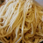 麺乃家 - 麺アップ(素晴らしく旨い！)