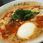 らーめんサッポロ 赤星 - ●2016/07/08/FRI #157 @激辛えび担々麺 ¥800