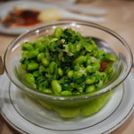 川菜館 - 枝豆の和え物