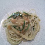 サグラ - 積丹のムラサキウニとズッキーニのパスタ