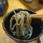 浅草じゅうろく - 蕎麦。つゆにリフト(^-^)/
      