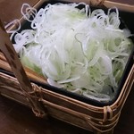 戸隠 - 料理写真:ねぎは自分で盛ります