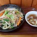 偕楽 大門店 - 201607柔い焼きそば\700