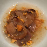 三谷 - 煮蛤の生このこ餡掛け