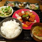 中華茶寮　帛龍 - 「酢豚ランチ」1,000円税込