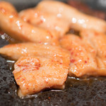 OBalTan JAPAN - 2016.7 幸せの特選ホルモン盛合せ（3,200円）のミノ