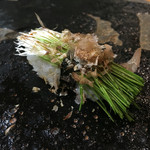 鮨松榮 - 芽ネギ