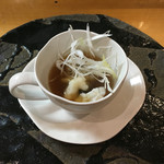 鮨松榮 - 鱧の湯引き