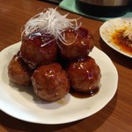 中華麺 遊光房 - ジューシー肉団子￥680
