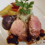 ガリエニ - 10.9.24　ランチ　お任せ　メイン　ポークヒレ肉のソテー