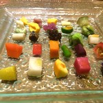 レストラン タケウチ - （2016.7）野菜のプレート！