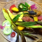 レストラン タケウチ - （2016.7）メインの鴨料理♪