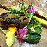 レストラン タケウチ - （2016.7）メインの鰹料理